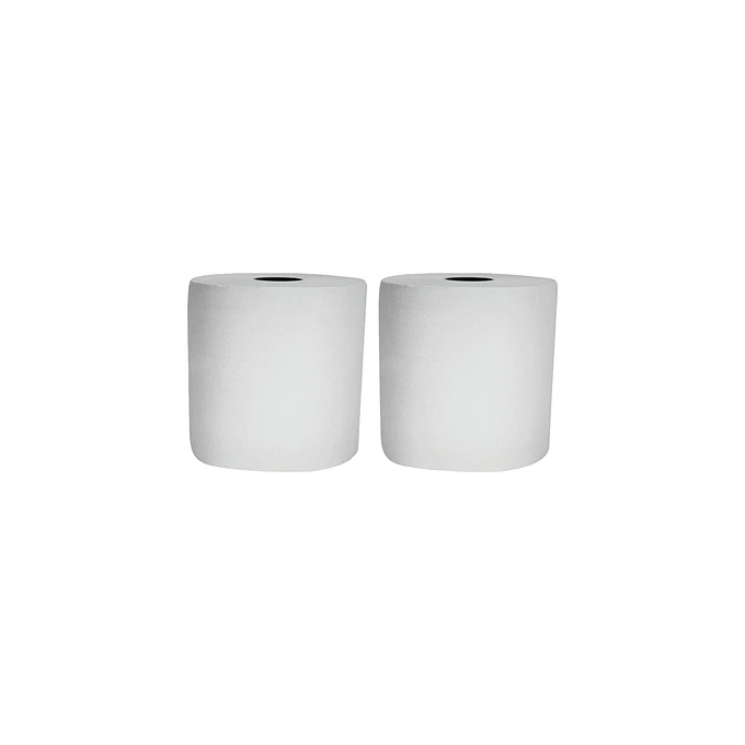 Toalhas de Papel Brancas Gaufradas - 2 Folhas