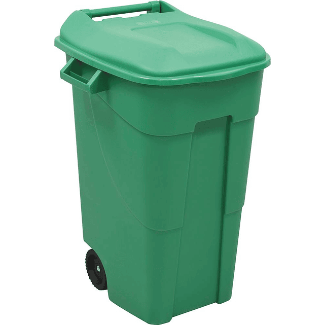 Contentor de Roda com Tampa - 120L - Verde 1