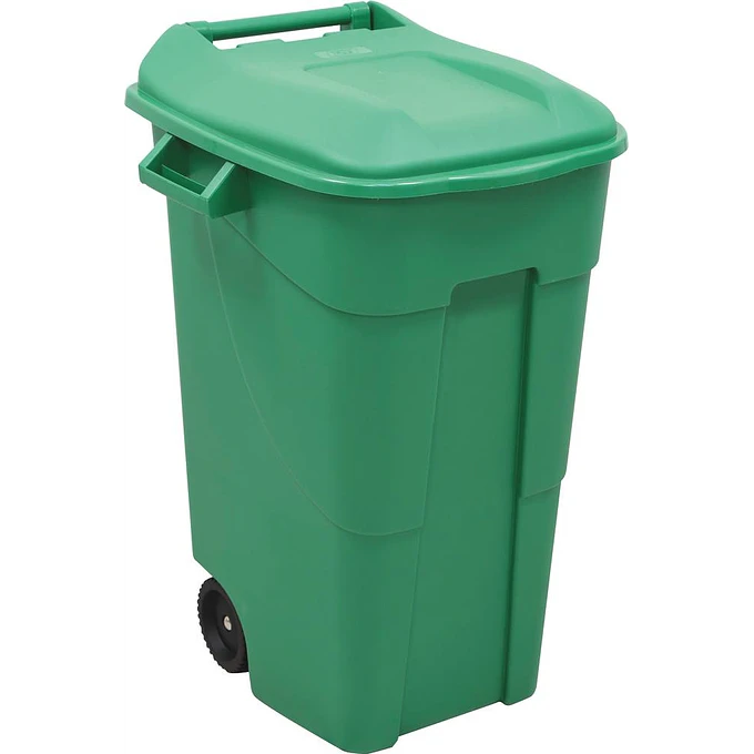 Contentor de Roda com Tampa - 120L - Verde