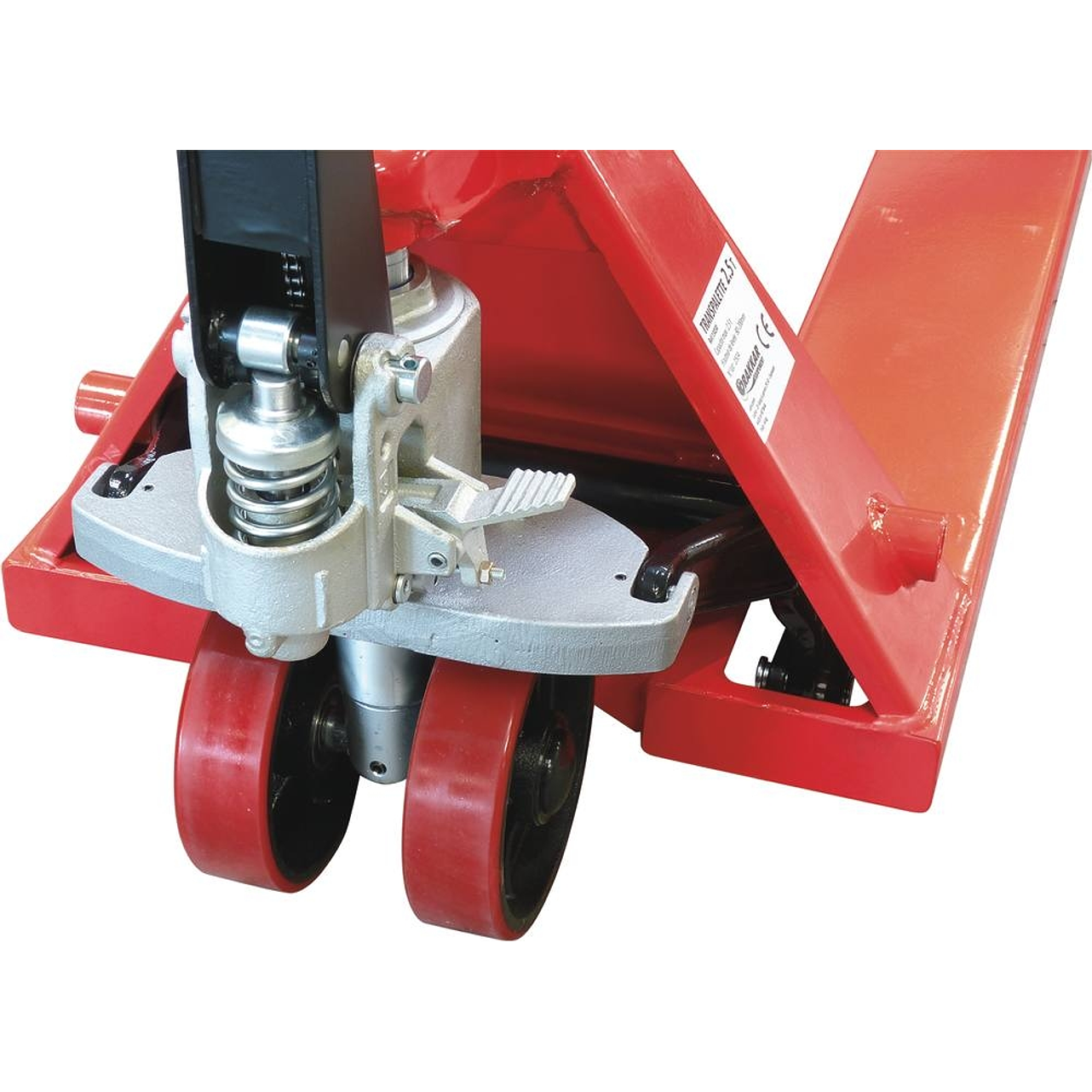 Transpalete Manual DRAKKAR 2,5T | Duplo Bogie | Alta Capacidade  3