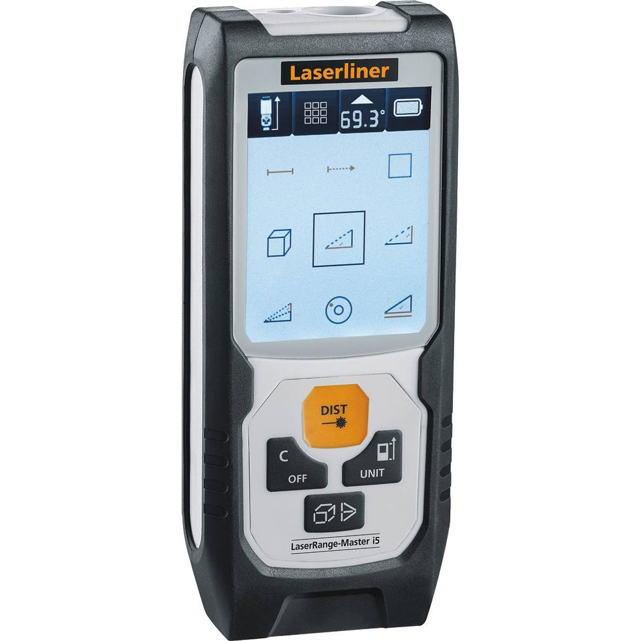 Telémetro Laser Laserliner | 50m | Precisão ±1.5mm | Função Área/Volume | Nível Digital 2