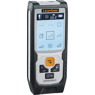 Telémetro Laser Laserliner | 50m | Precisão ±1.5mm | Função Área/Volume | Nível Digital