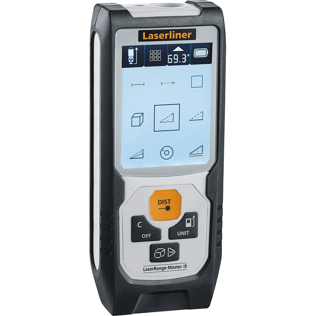 Telémetro Laser Laserliner | 50m | Precisão ±1.5mm | Função Área/Volume | Nível Digital 2