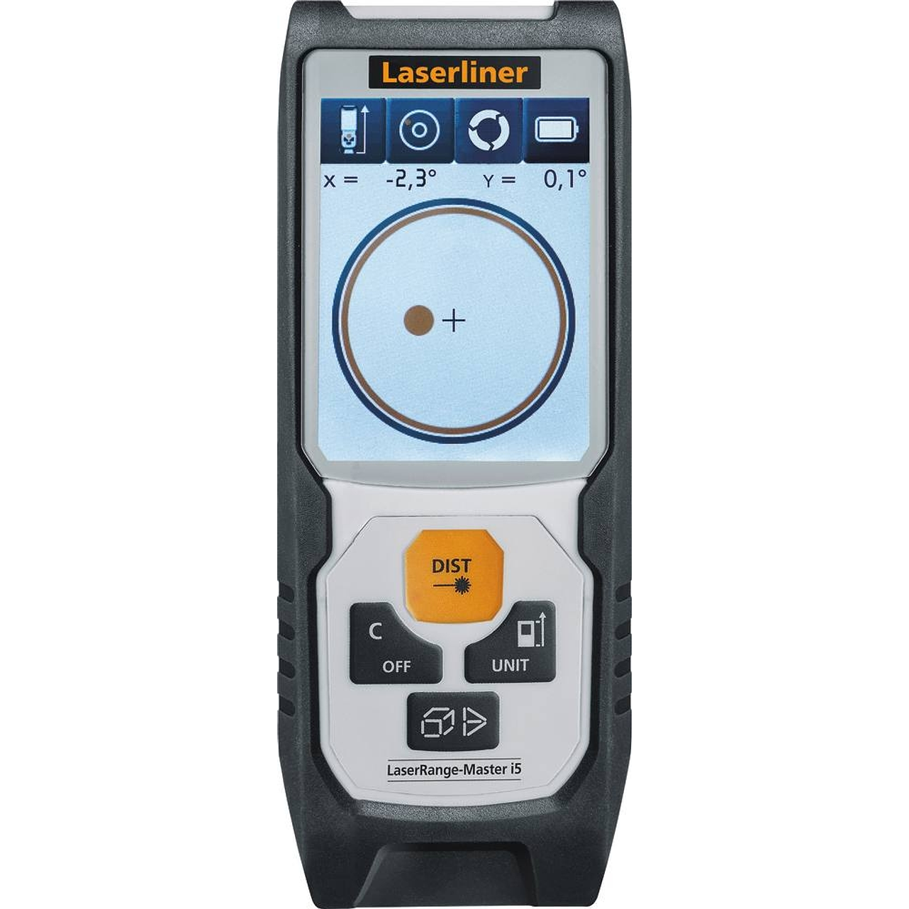 Telémetro Laser Laserliner | 50m | Precisão ±1.5mm | Função Área/Volume | Nível Digital 3