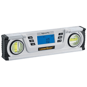 Nível a Bolhas Digital Laserliner | Visualização Angular | Sinal Sonoro | 250mm 
