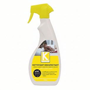 Desinfetante Virucida e limpeza Multi-Superfícies - 750ml