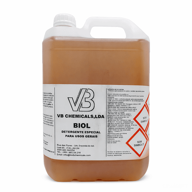 Desengordurante alcalino concentrado para remoção de polímeros e gorduras pesadas – BIOL Vbchemicals 1