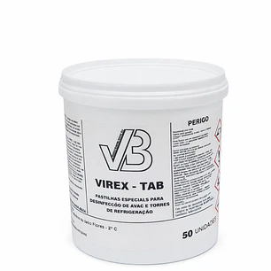 Pastilhas Desinfetantes Profissionais para HVAC – VIREX-TAB