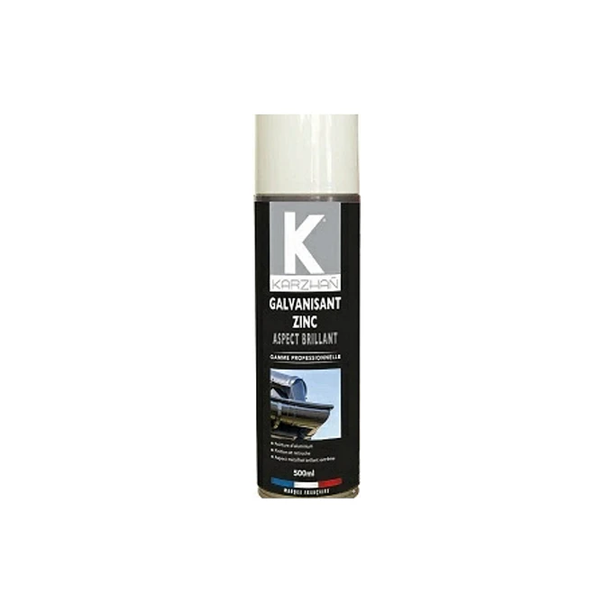 Spray Galvanizante em Zinco Aspeto Brilhante Proteção Antiferrugem