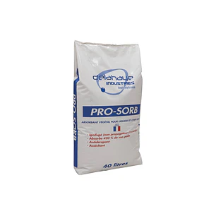 PRO-SORB - Absorvente vegetal granulado à prova de fogo