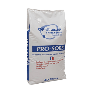 PRO-SORB - Absorvente vegetal granulado à prova de fogo