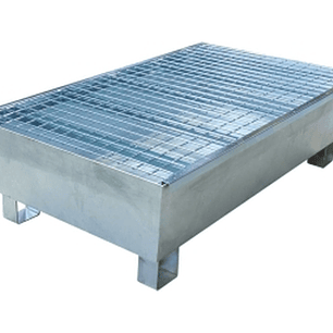 Bacia de Retenção em Aço para 2 Barris