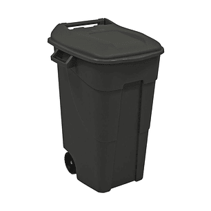 Contentor de Roda com Tampa - 120L - Preto