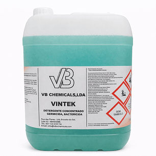 VINTEK – Detergente Concentrado Desinfetante para Utensílios e Equipamentos