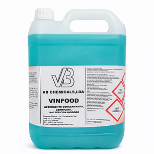 Detergente Desinfetante Concentrado de Uso Profissional – VINFOOD
