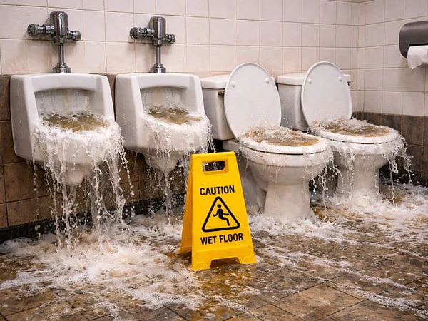 Soluções Técnicas para Entupimentos Industriais em Banheiros e Cozinhas – Guia Completo