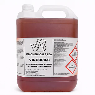 VINGORD C — Desengordurante Alcalino Concentrado Profissional