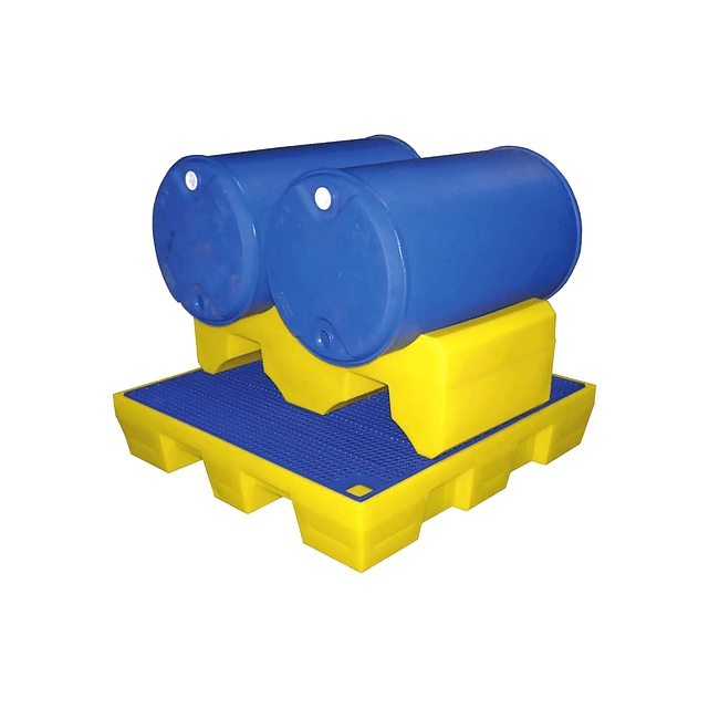 Suporte PE para 2 Fustos de 200L 2