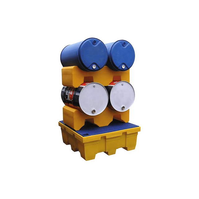 Suporte PE para 2 Fustos de 200L 1