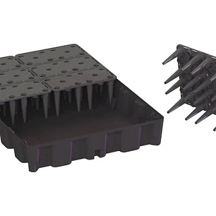 Grelha PE 60x40 cm para Bacia de Retenção Modular