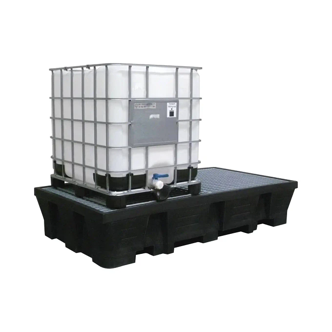 Bacia de Retenção para IBC 1000L com Grelha Galvanizada (Reforçada)
