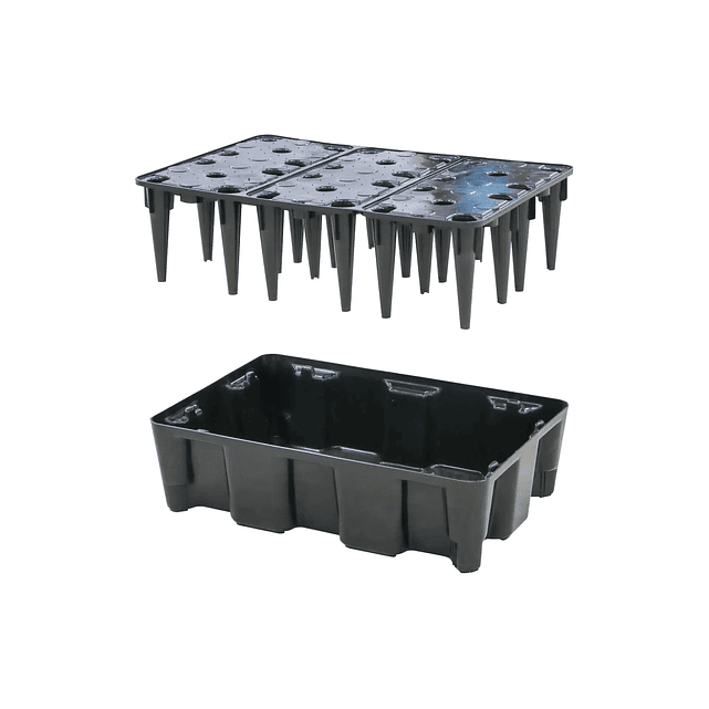 Bacia de Retenção Modular 25L com Grelha PE 2