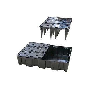 Bacia Modular de Retenção 60L com Grelha PE