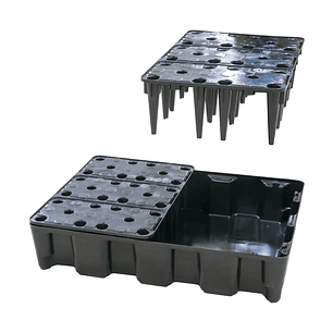 Bacia de Retenção Modular 60L com Grelha PE