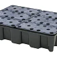 Bacia Modular de Retenção 60L com Grelha PE - Thumbnail 1
