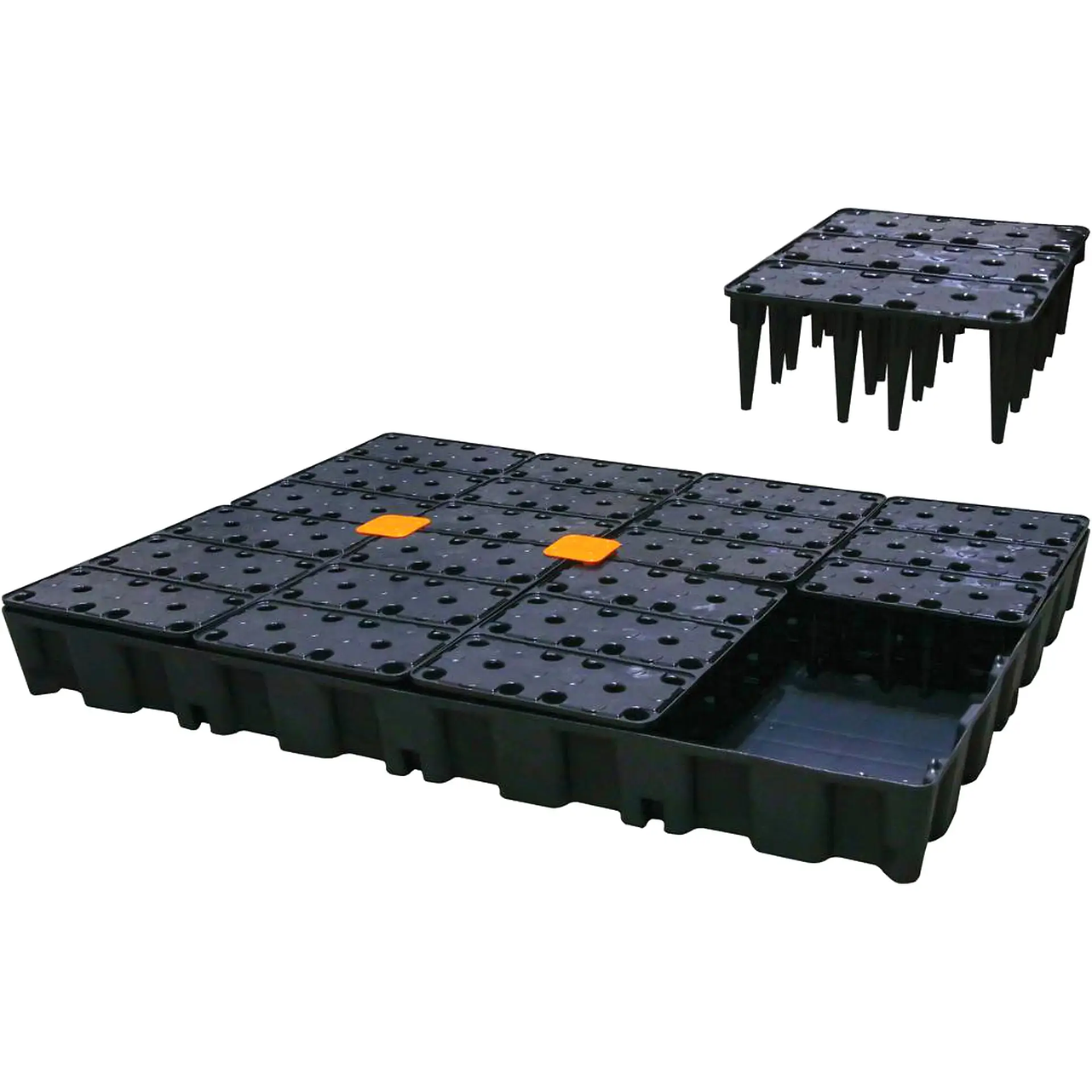  Bacia de Retenção Modular 250L com Grelha PE 1