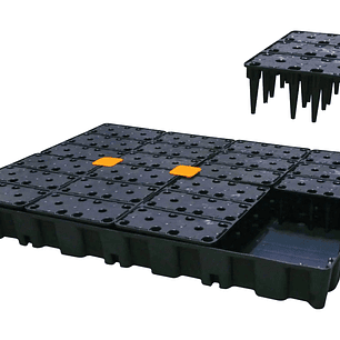  Bacia de Retenção Modular 250L com Grelha PE