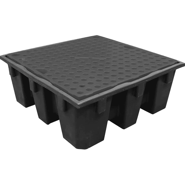 Bacia de Retenção 450L para 4 Fustos em PE 1