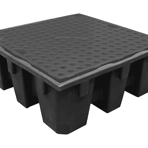 Bacia de Retenção 450L para 4 Fustos em PE