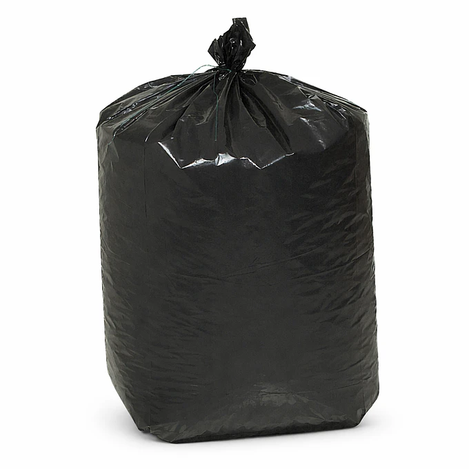 Sacos de Lixo 100L de Alta Resistência | 45µm | Embalagem 200 Unidades