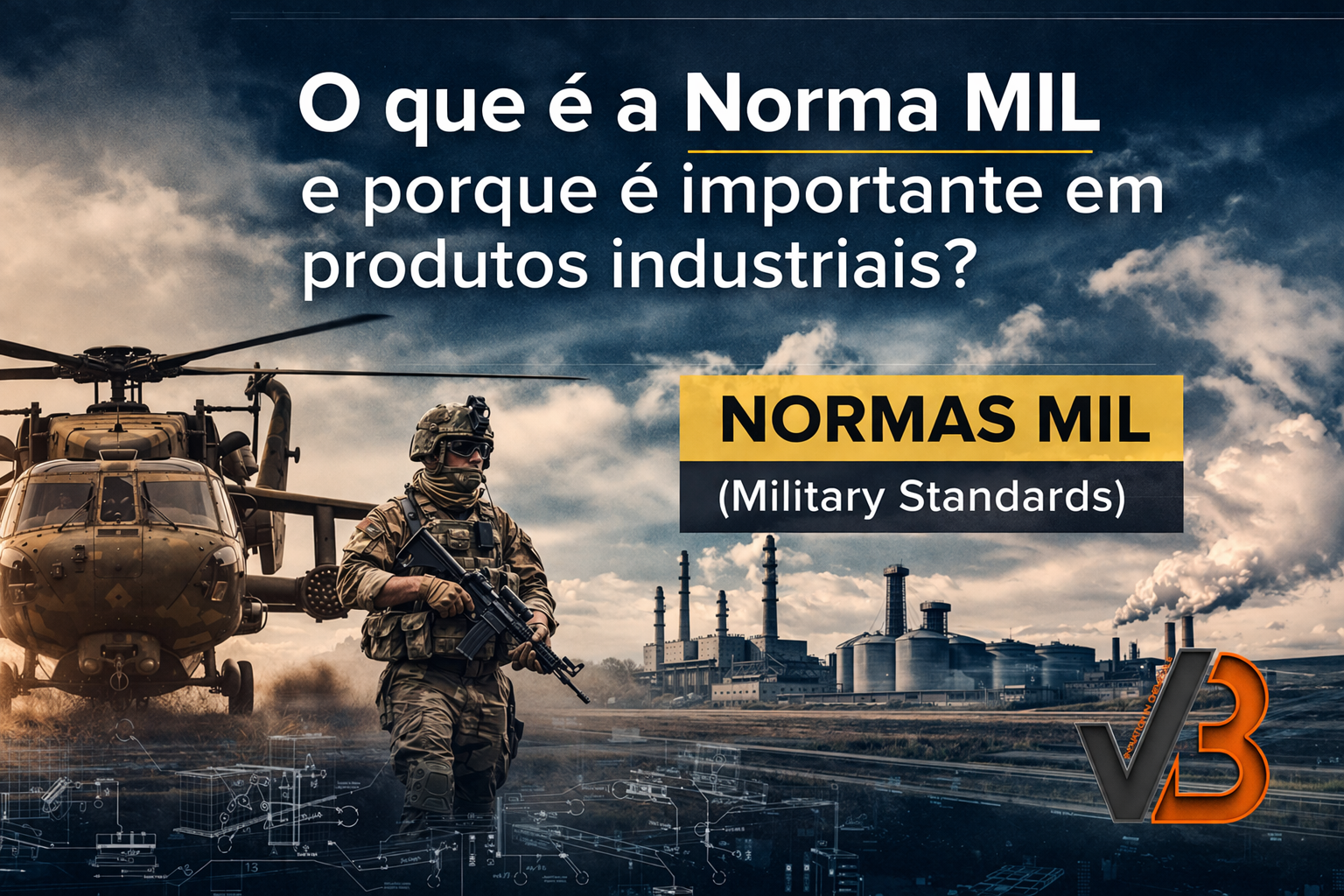 O que é a Norma MIL e porque é importante em produtos industriais?