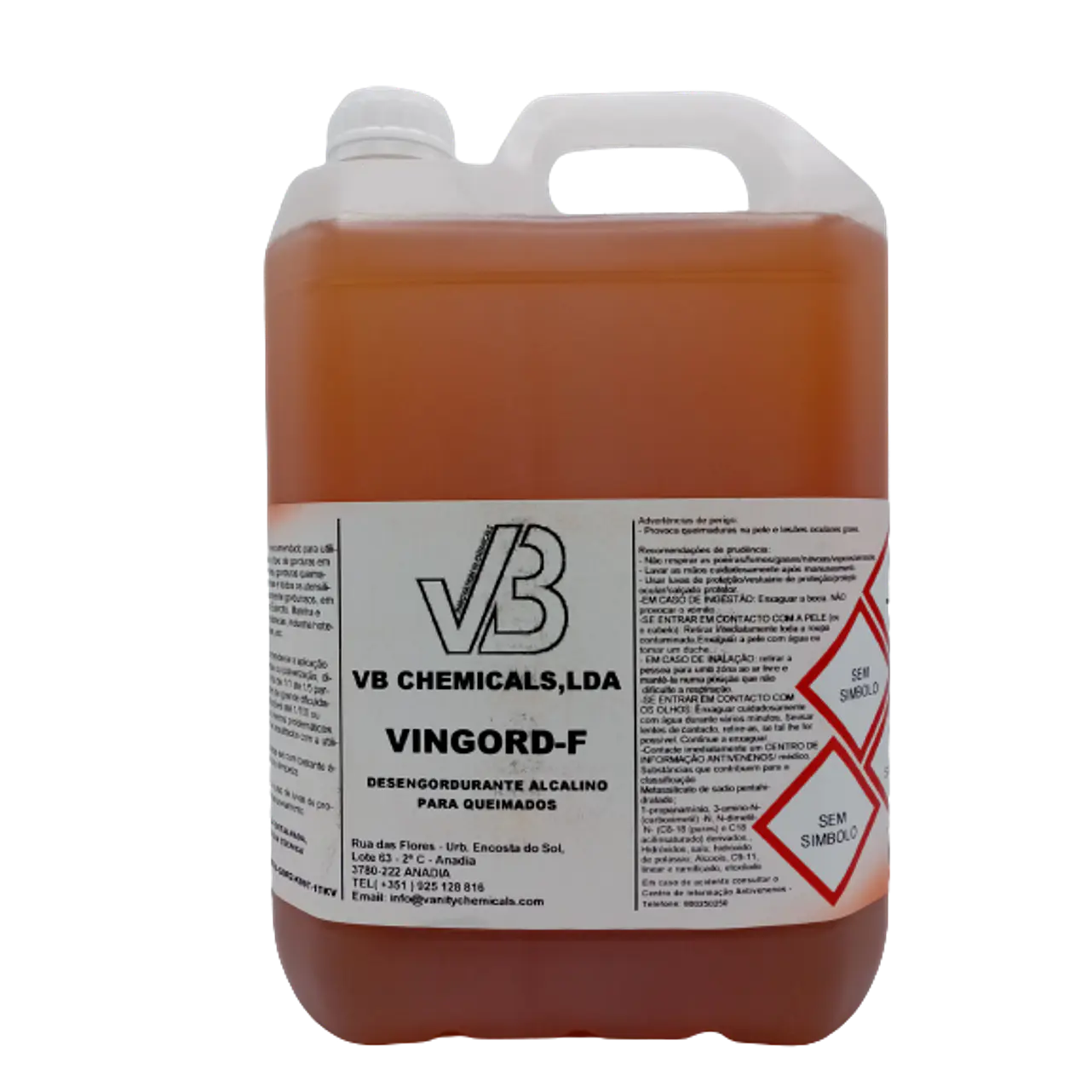 Desengordurante Cozinhas Industriais e HORECA | VINGORD-F 1