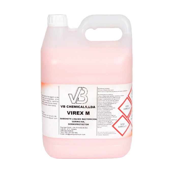 Sabonete Líquido Bactericida e Dermoprotetor para Mãos — VIREX M