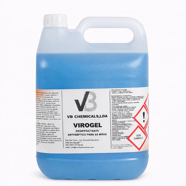 Álcool Gel Antisséptico para Mãos — VIROGEL 1