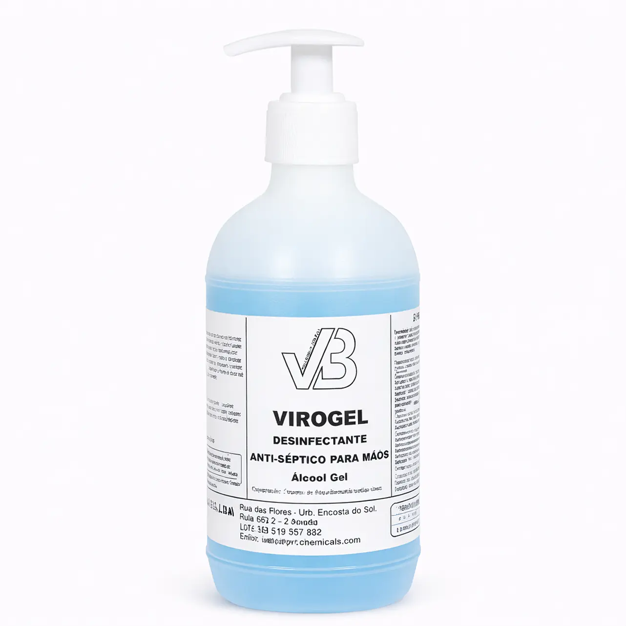 Álcool Gel Antisséptico para Mãos — VIROGEL 2