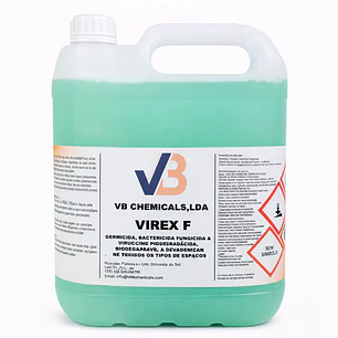 Detergente Desinfetante para Pavimentos com Bio Álcool — VIREX F