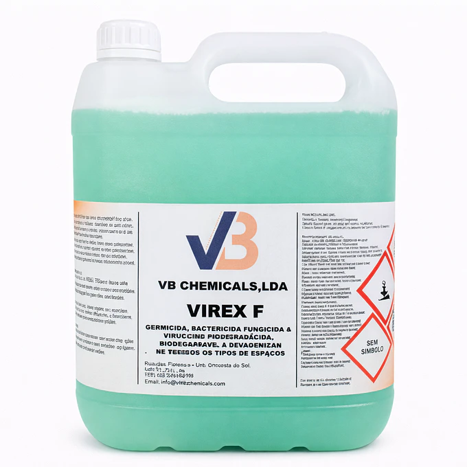 Detergente Desinfetante para Pavimentos com Bio Álcool — VIREX F