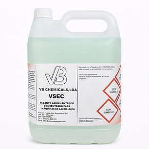Secante Abrilhantador Concentrado para Máquinas de Lavar Loiça — VSEC