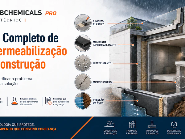 Guia Completo de Impermeabilização na Construção: Como Identificar o Problema e Escolher a Solução