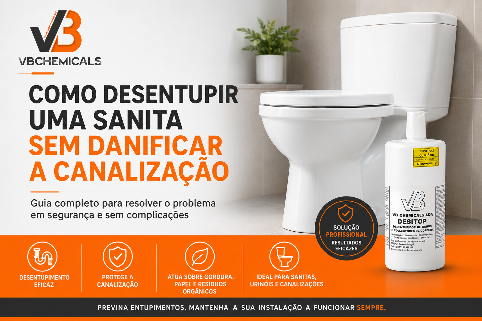 Como Desentupir uma Sanita sem Danificar a Canalização