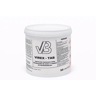 Pastilhas Desinfetantes para HVAC, AVAC e Torres de Refrigeração — VIREX TABS