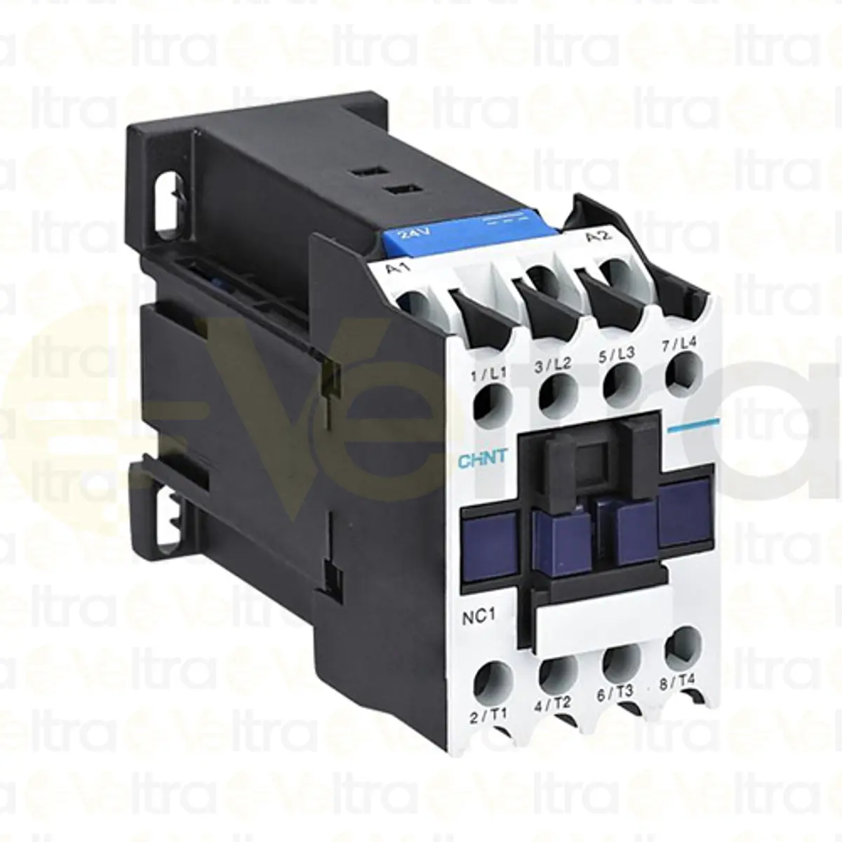 CONTACTOR TETRAPOLAR 380VAC 4P 40A 18,5KW CONTROL 24VDC