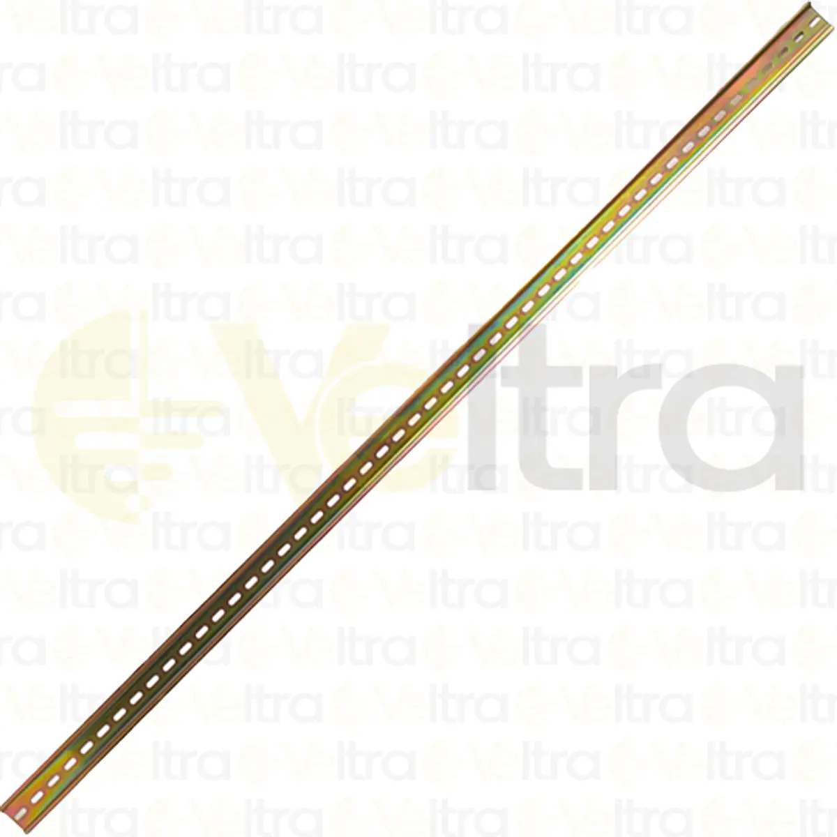 RIEL DIN TIPO TS-35 ACERO BICROM PERF 35X7.5MM (EN TIRA 1M)