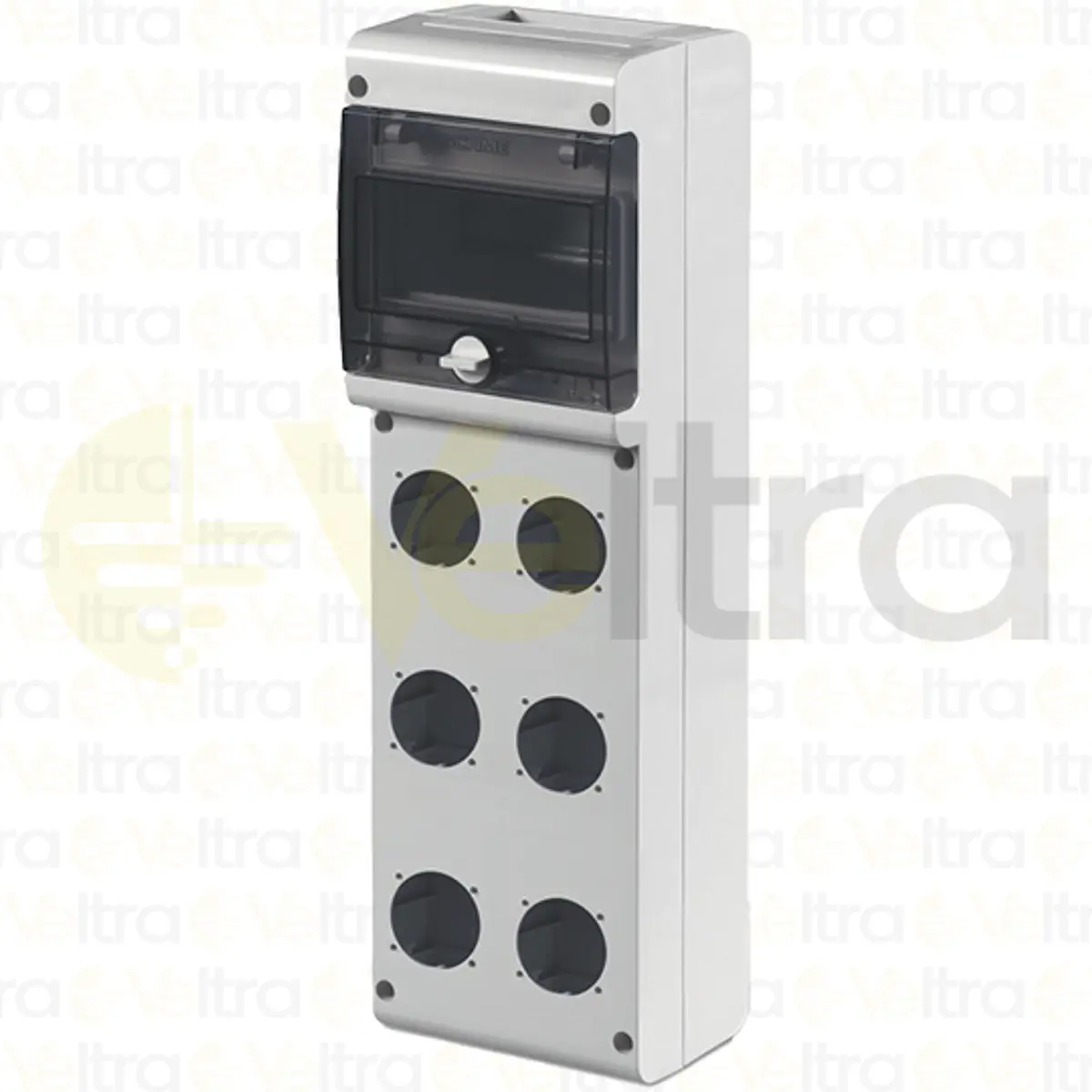 CUADRO DE DISTRIBUCION BLOCK3, 6 DIN 6 BASES PARA FIJACIO...