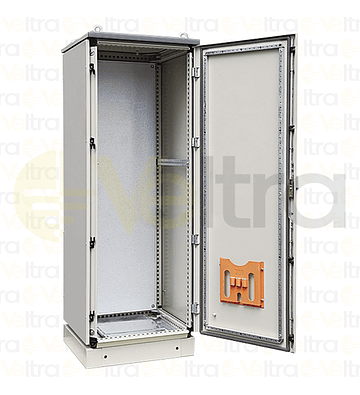 GABINETE AUTOSOPORTADO IP54 2000x1000x600 KIT COMPLETO RAL7035