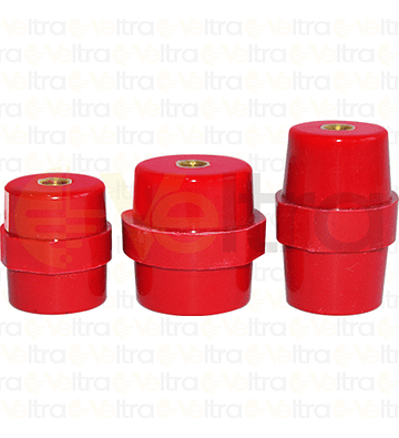 AISLADOR BARRIL H25MM X W25MM M6X10MM